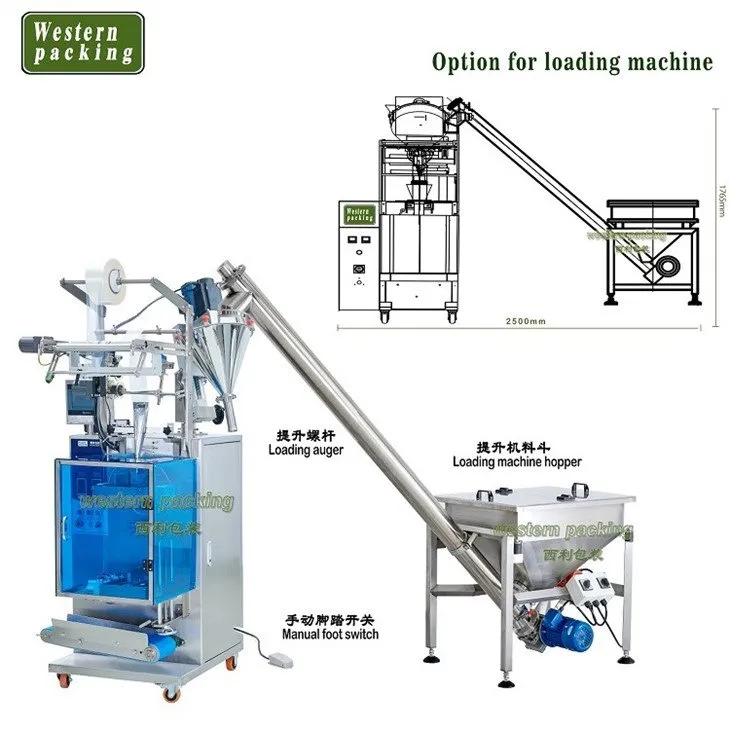 spices filling and sealing machine