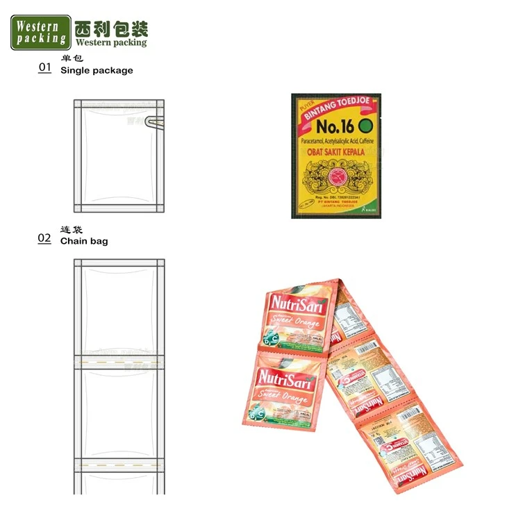 shampoo pouch packing machine
